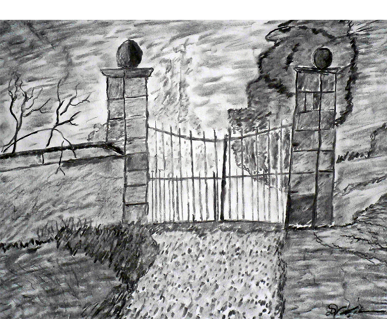 Dirk Nienemann, Künstler Holzkohlezeichnungen, Lehrte Hannover, Drucke Holzkohlezeichnungen,Abstrakte, Landschaft, Stillleben